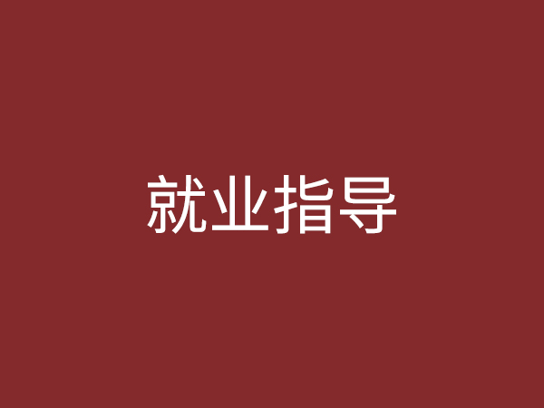 就業(yè)指導